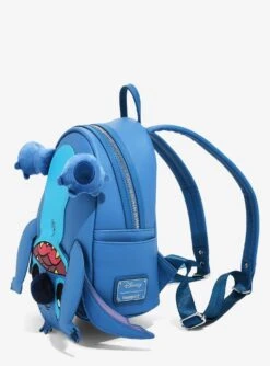 Loungefly Disney Lilo & Stitch Upside Down Figural Mini Backpack - BoxLunch Exclusive -Bioworld Store 14334240 av2