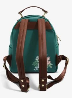 Loungefly Marvel Loki Floral Mini Backpack - BoxLunch Exclusive -Bioworld Store 15055438 av2