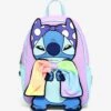Loungefly Disney Lilo & Stitch Super Stitch With Rainbow Cape Mini Backpack - BoxLunch Exclusive -Bioworld Store 15055450 hi