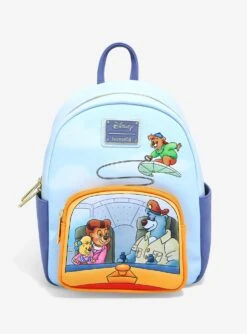 Bioworld Store 25 Loungefly Disney Talespin Crew Group Portrait Mini Backpack - BoxLunch Exclusive