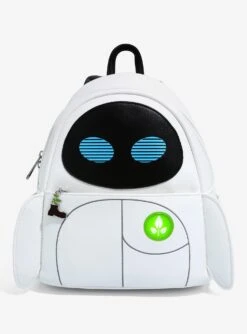 Bioworld Store 27 Loungefly Disney Pixar WALL-E EVE Figural Mini Backpack - BoxLunch Exclusive