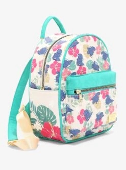 Godzilla Chibi Godzilla Tropical Floral Mini Backpack - BoxLunch Exclusive