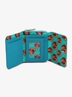 Loungefly Disney A Goofy Movie Roxanne & Max Kiss Small Zip Wallet - BoxLunch Exclusive -Bioworld Store 16533066 av2