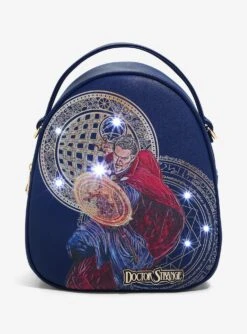 Marvel Doctor Strange In The Multiverse Of Madness Spellcasting Convertible Light Up Mini Backpack - BoxLunch Exclusive