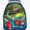 Loungefly Disney Fox And The Hound Splash Mini Backpack - BoxLunch Exclusive -Bioworld Store 16704726 hi
