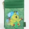 Loungefly Disney Pixar A Bug's Life Leaf Cardholder - BoxLunch Exclusive -Bioworld Store 16704754 hi
