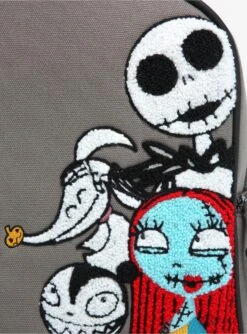 Loungefly Disney The Nightmare Before Christmas Chenille Characters Mini Backpack - BoxLunch Exclusive -Bioworld Store 16966331 av3