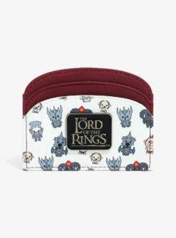 The Lord Of The Rings Chibi Villains Allover Print Cardholder - BoxLunch Exclusive