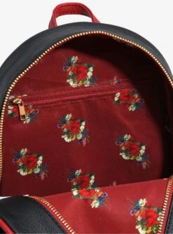 Disney Villains Group Portrait Floral Mini Backpack - BoxLunch Exclusive -Bioworld Store 17368834 av4