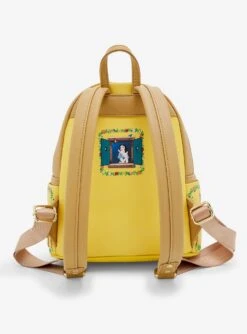 Loungefly Disney Princesses Floral Balconies Mini Backpack - BoxLunch Exclusive -Bioworld Store 19323710 av2