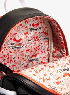 Loungefly Disney Mickey Mouse Club Black & White Mini Backpack -Bioworld Store 19944026 av3