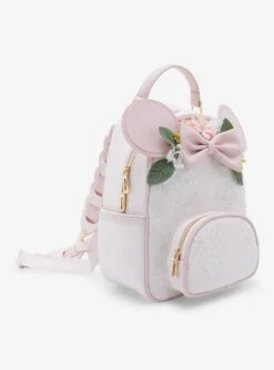 Our Universe Disney Minnie Mouse Floral Ears Light-Up Mini Backpack - BoxLunch Exclusive -Bioworld Store 19965623 av2