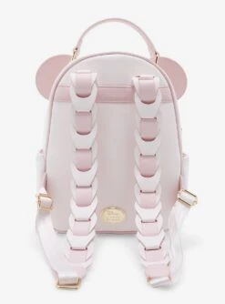 Our Universe Disney Minnie Mouse Floral Ears Light-Up Mini Backpack - BoxLunch Exclusive -Bioworld Store 19965623 av3