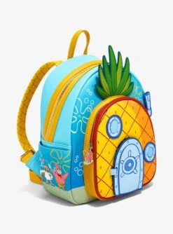 Loungefly SpongeBob SquarePants House Figural Mini Backpack -Bioworld Store 20067072 av2