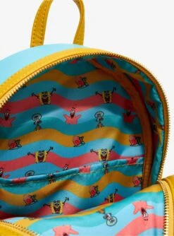 Loungefly SpongeBob SquarePants House Figural Mini Backpack -Bioworld Store 20067072 av4