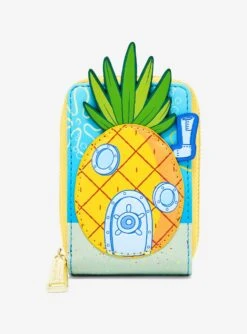 Loungefly SpongeBob SquarePants House Figural Small Zip Wallet