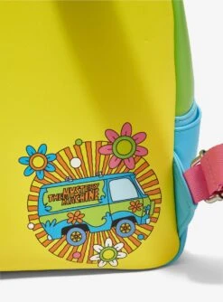 Scooby-Doo Where Are You! Psychedelic Glow-in-the-Dark Mini Backpack -Bioworld Store 20067078 av3