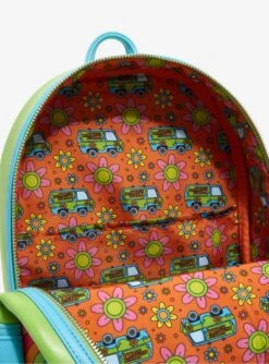 Scooby-Doo Where Are You! Psychedelic Glow-in-the-Dark Mini Backpack -Bioworld Store 20067078 av4
