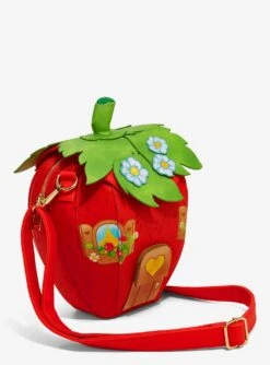 Loungefly Strawberry Shortcake House Figural Crossbody Bag -Bioworld Store 20067082 av2