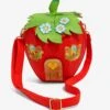 Loungefly Strawberry Shortcake House Figural Crossbody Bag -Bioworld Store 20067082 hi