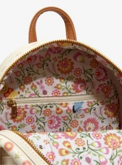 Loungefly Disney Winnie The Pooh Folkart Mini Backpack -Bioworld Store 20087354 av3