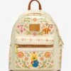 Loungefly Disney Winnie The Pooh Folkart Mini Backpack -Bioworld Store 20087354 hi