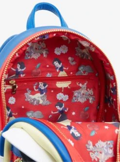 Loungefly Disney Snow White And The Seven Dwarfs Snow White Figural Mini Backpack -Bioworld Store 20087360 av4