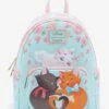 Loungefly Disney The Aristocats Sleeping Kitties Mini Backpack -Bioworld Store 20087498 hi