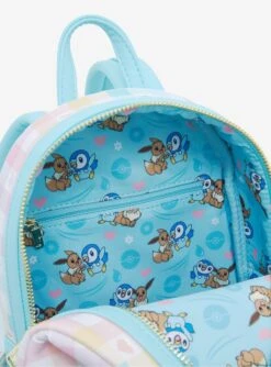 Loungefly Pokémon Eevee And Piplup Besties Mini Backpack - BoxLunch Exclusive -Bioworld Store 20087500 av3
