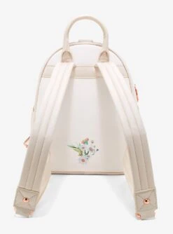 Our Universe Harry Potter Floral Deathly Hallows Mini Backpack - BoxLunch Exclusive -Bioworld Store 20122241 av2