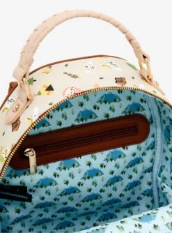 Sanrio Cinnamoroll Camping Icons Allover Print Mini Backpack - BoxLunch Exclusive -Bioworld Store 20122243 av4