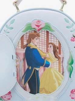 Loungefly Disney Beauty And The Beast Mirror Mini Backpack -Bioworld Store 20284950 av3