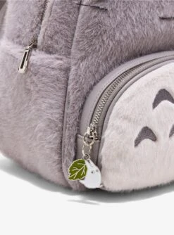 My Neighbor Totoro Smiling Figural Mini Backpack - BoxLunch Exclusive -Bioworld Store 20302982 av5