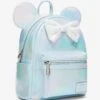 Loungefly Disney Minnie Mouse Iridescent Sequin Ears Mini Backpack - BoxLunch Exclusive