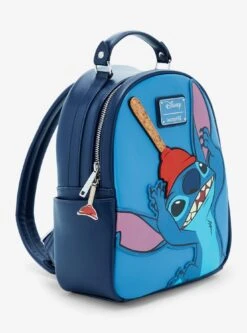 Loungefly Disney Lilo & Stitch Plunger Stitch Mini Backpack - BoxLunch Exclusive -Bioworld Store 32439043 av1 1