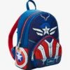 Loungefly Marvel Captain America: Brave New World Captain America Suit Figural Mini Backpack