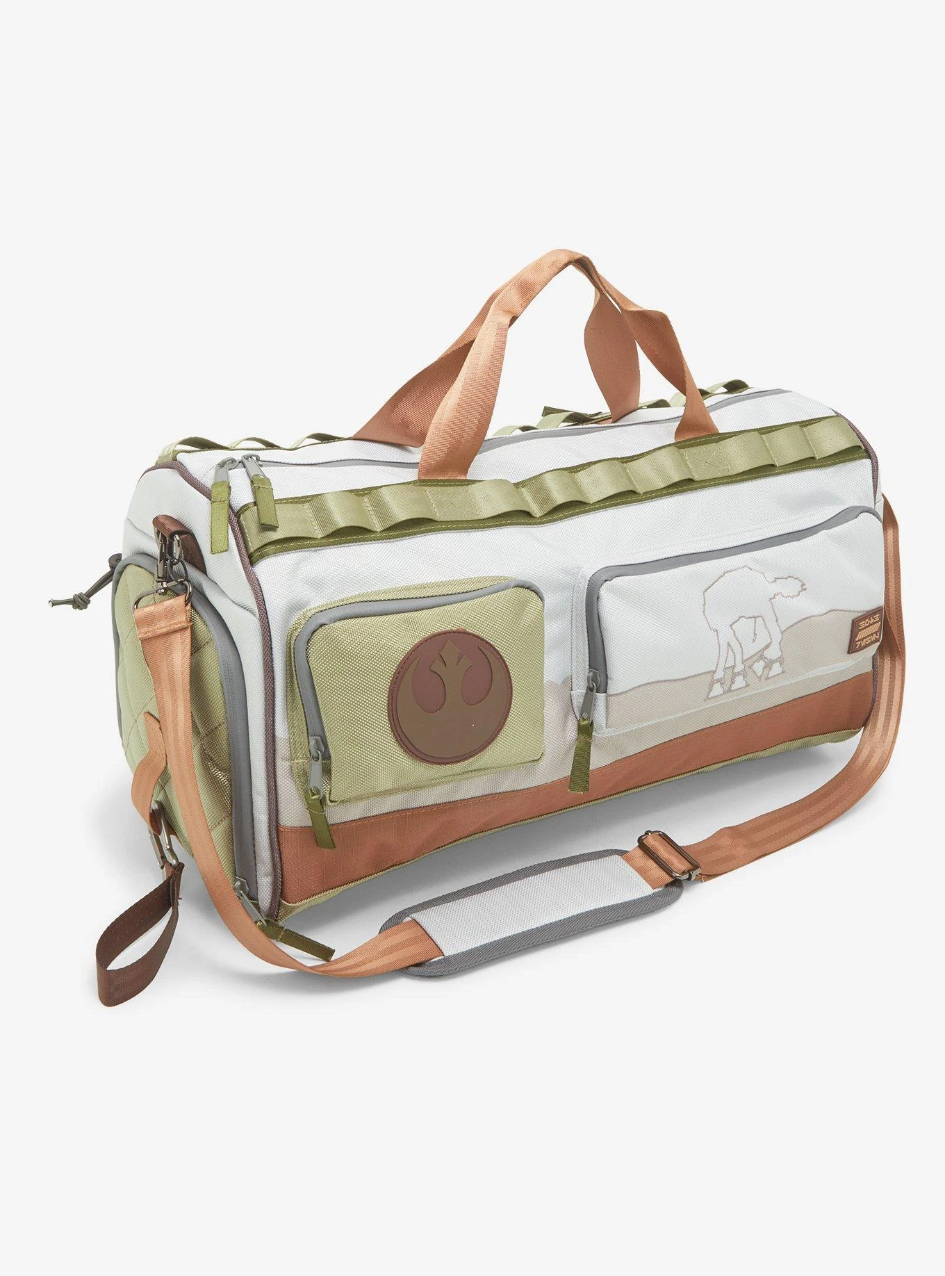 Bioworld Star Wars Hoth Tonal Duffle Bag - BoxLunch Exclusive 3 Bioworld Star Wars Hoth Tonal Duffle Bag - BoxLunch Exclusive