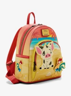 Loungefly Disney Moana Pua & Hei Hei Sunset Mini Backpack — BoxLunch Exclusive