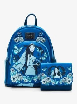 Loungefly The Corpse Bride Floral Mini Backpack — BoxLunch Exclusive -Bioworld Store 33393826 av5