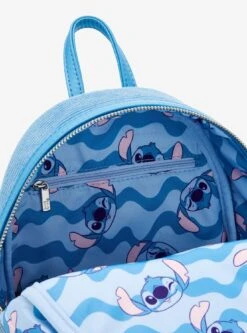 Loungefly Disney Lilo & Stitch Figural Stitch Corduroy Mini Backpack — BoxLunch Exclusive 16 Loungefly Disney Lilo & Stitch Figural Stitch Corduroy Mini Backpack — BoxLunch Exclusive -Bioworld Store 33393853 av3 1