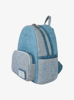 Loungefly Disney Dogs & Cats Denim Mini Backpack -Bioworld Store 33405976 av2