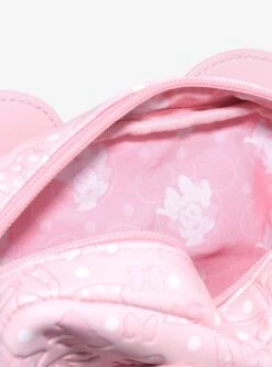 Loungefly Disney Minnie Mouse Bow Ears Cosmetic Bag - BoxLunch Exclusive -Bioworld Store 33491572 av3 1