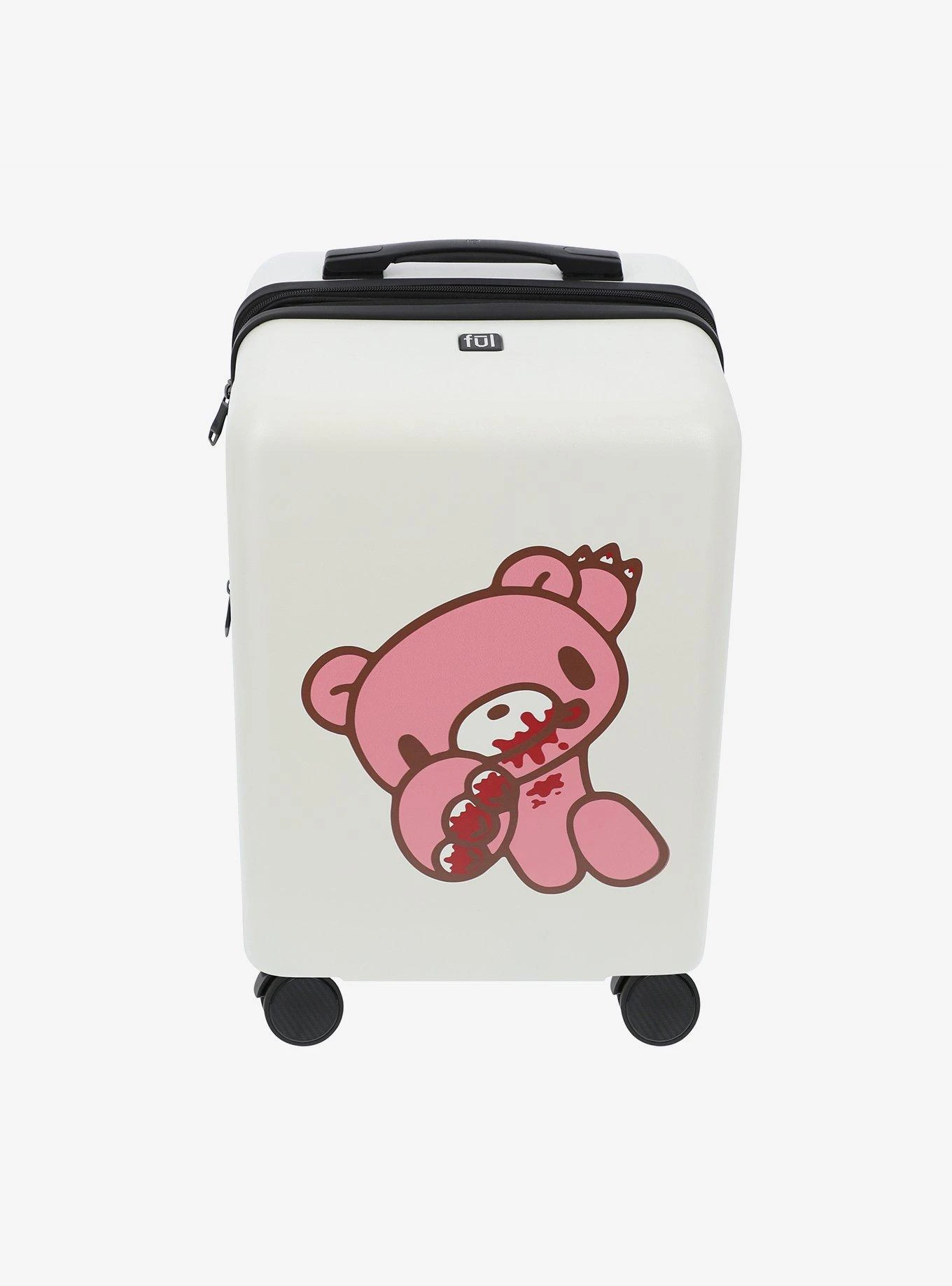 FUL Gloomy Bear Octas Carry-On Luggage White 8 FUL Gloomy Bear Octas Carry-On Luggage White - Image 6