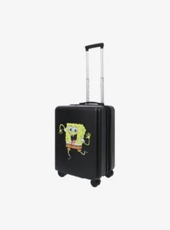 FUL SpongeBob SquarePants Carry-On Luggage Black