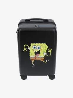 FUL SpongeBob SquarePants Carry-On Luggage Black -Bioworld Store 33569100 av2 1