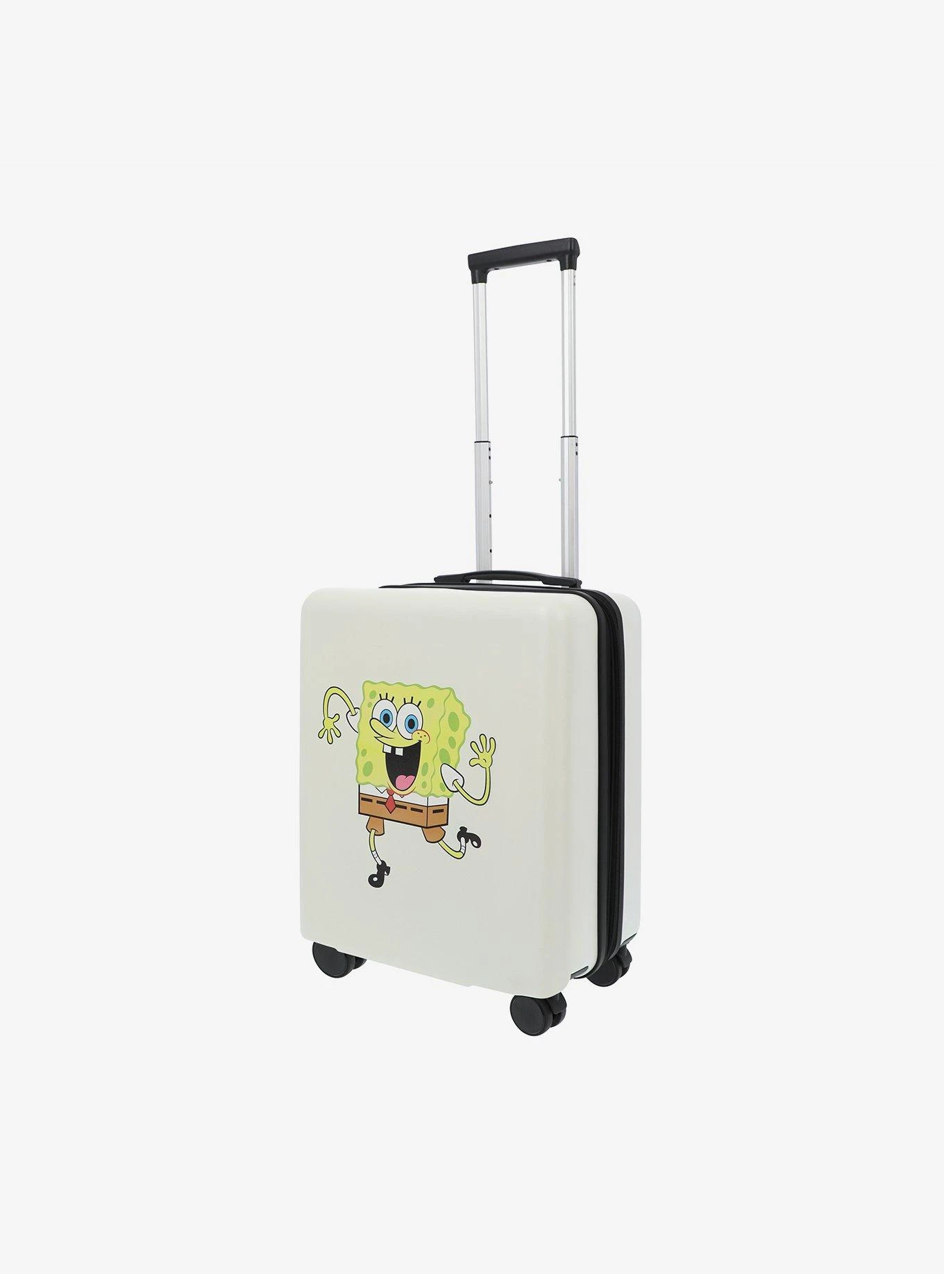 FUL SpongeBob SquarePants Carry-On Luggage White 7 FUL SpongeBob SquarePants Carry-On Luggage White - Image 5