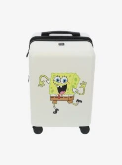FUL SpongeBob SquarePants Carry-On Luggage White 15 FUL SpongeBob SquarePants Carry-On Luggage White -Bioworld Store 33569101 av2 1
