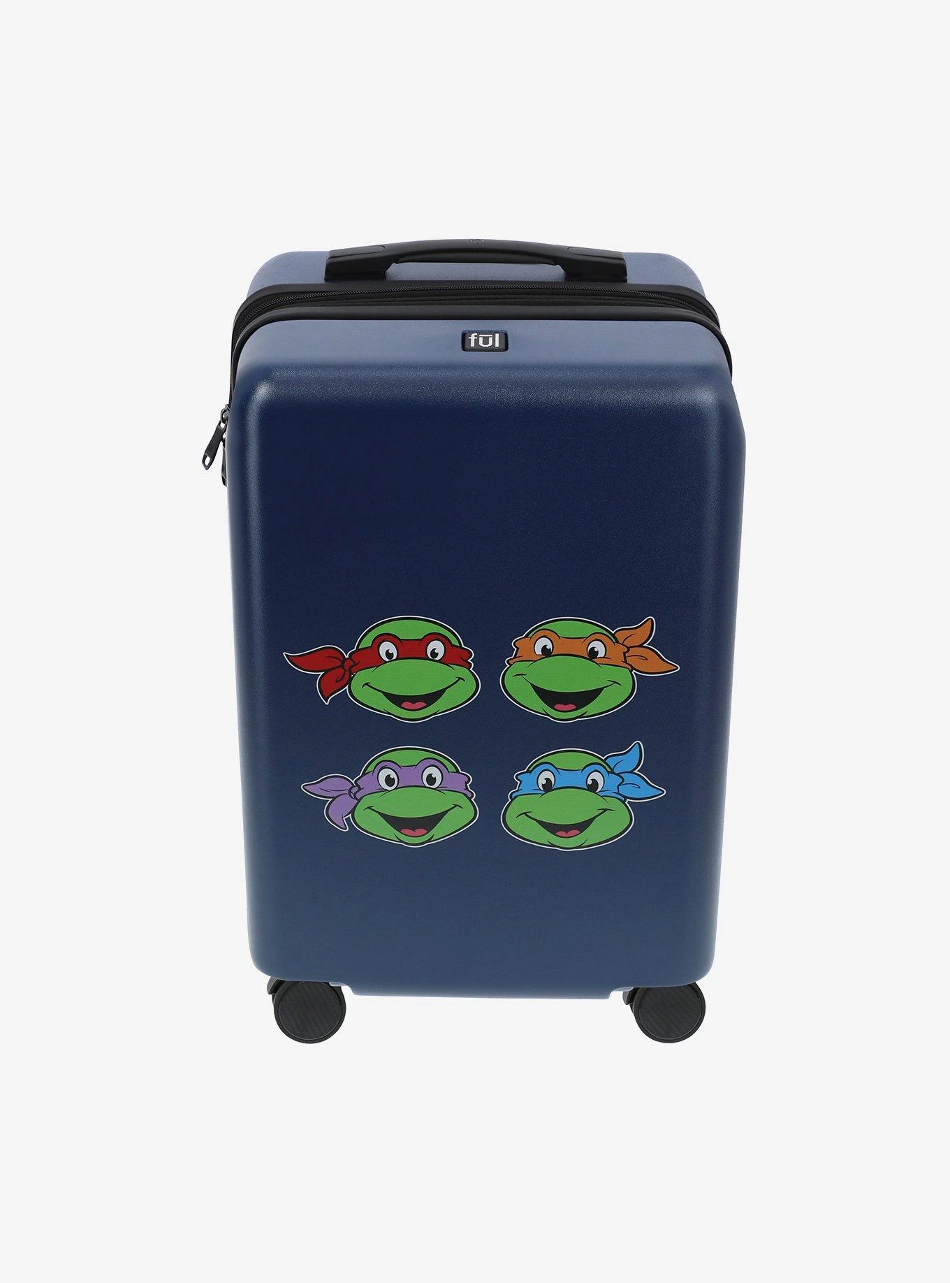 FUL Teenage Mutant Ninja Turtle Carry-On Luggage Blue 4 FUL Teenage Mutant Ninja Turtle Carry-On Luggage Blue - Image 2