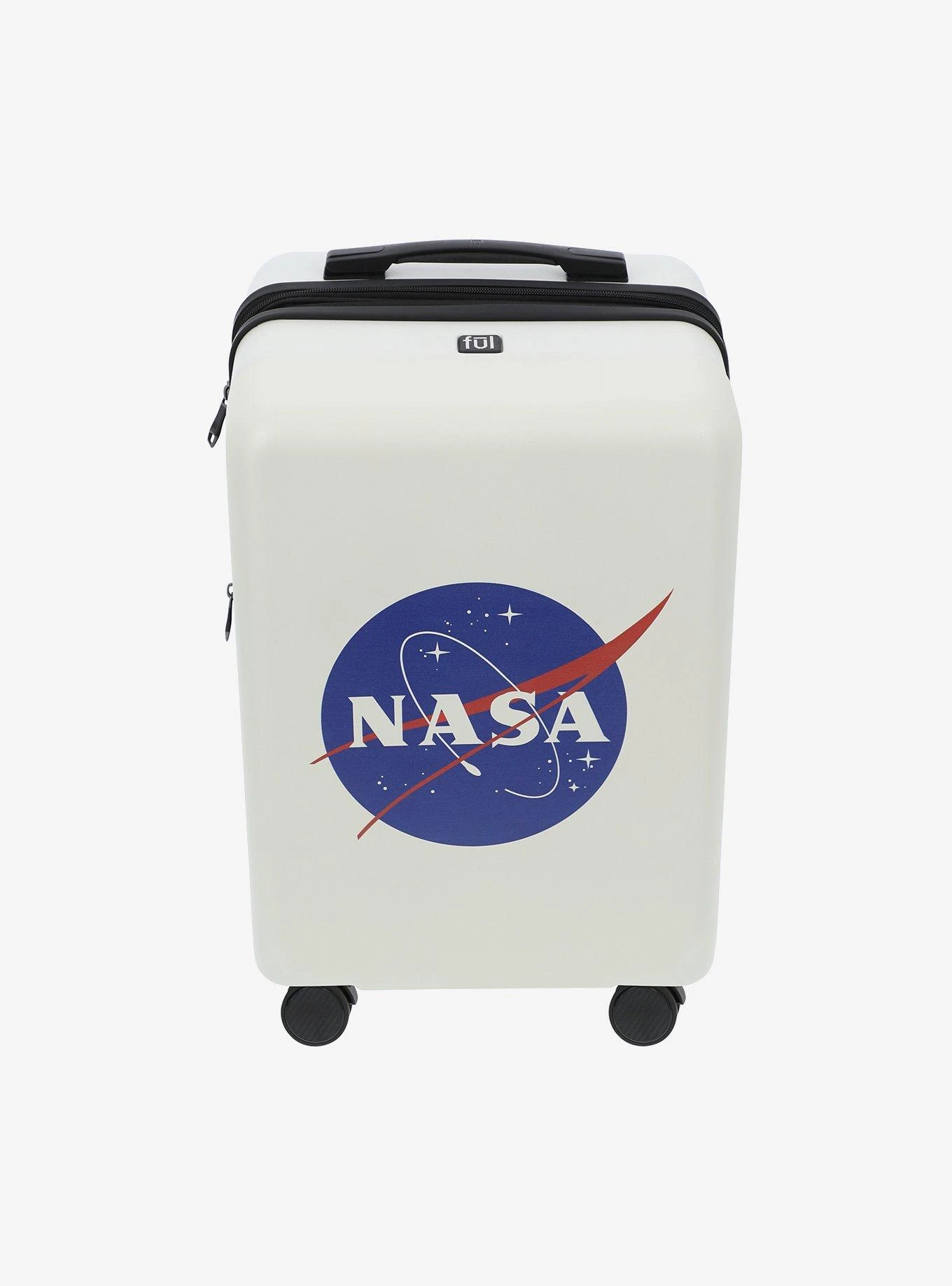 FUL NASA Carry-On Luggage White 4 FUL NASA Carry-On Luggage White - Image 2