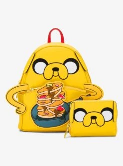 Loungefly Adventure Time Jake The Dog Bacon Pancakes Figural Mini Backpack -Bioworld Store 33658588 av4 1